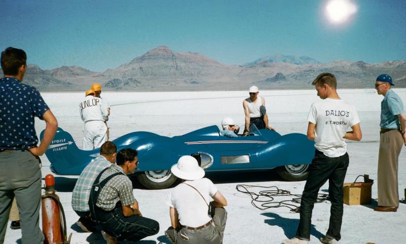 Renault record-breaker back at Bonneville